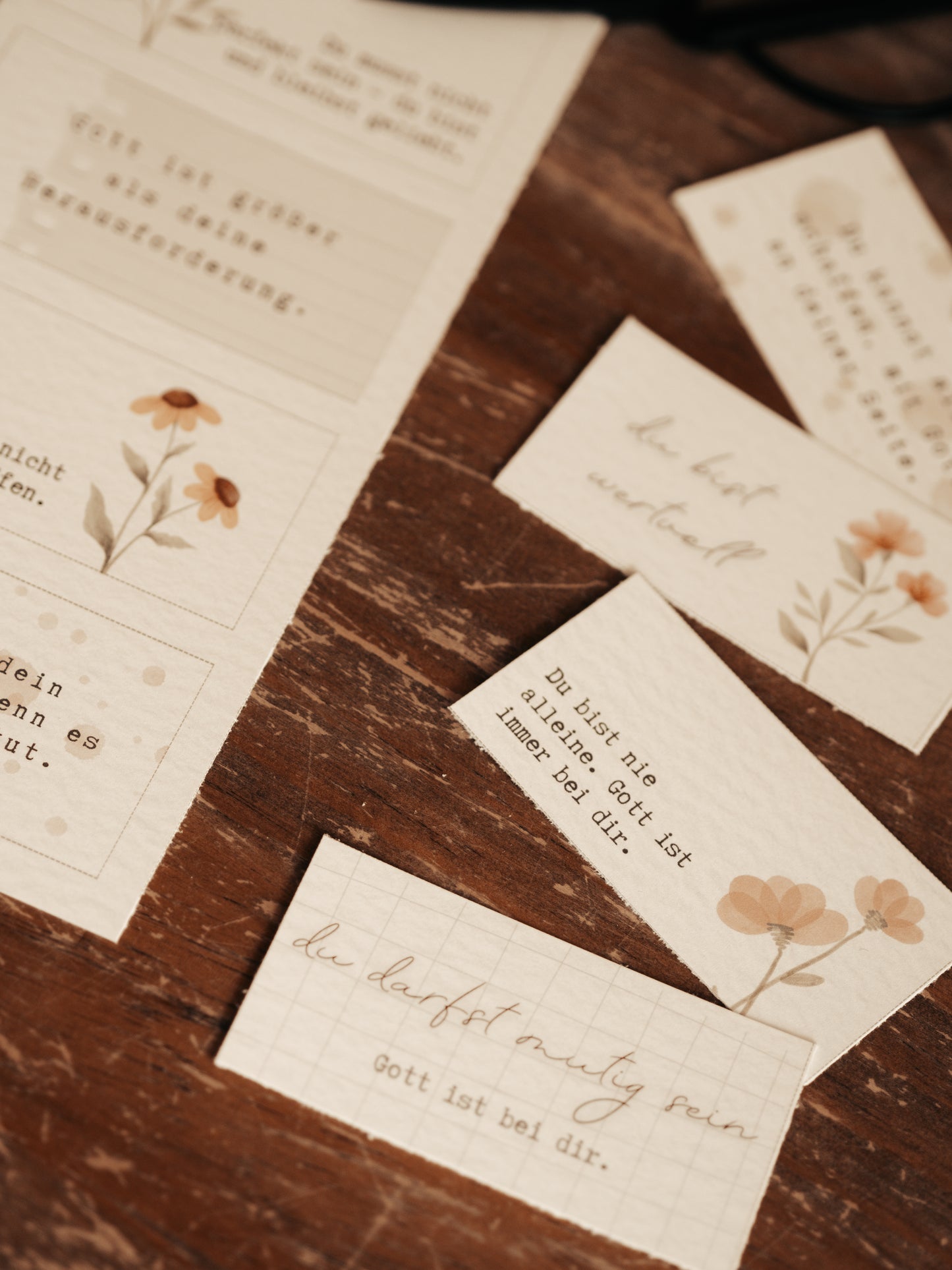 Ermutigungskärtchen Teens