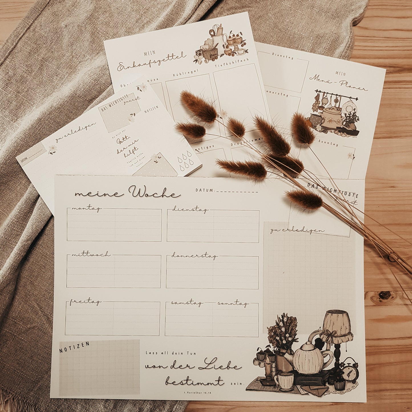 Planer-Set 4teilig