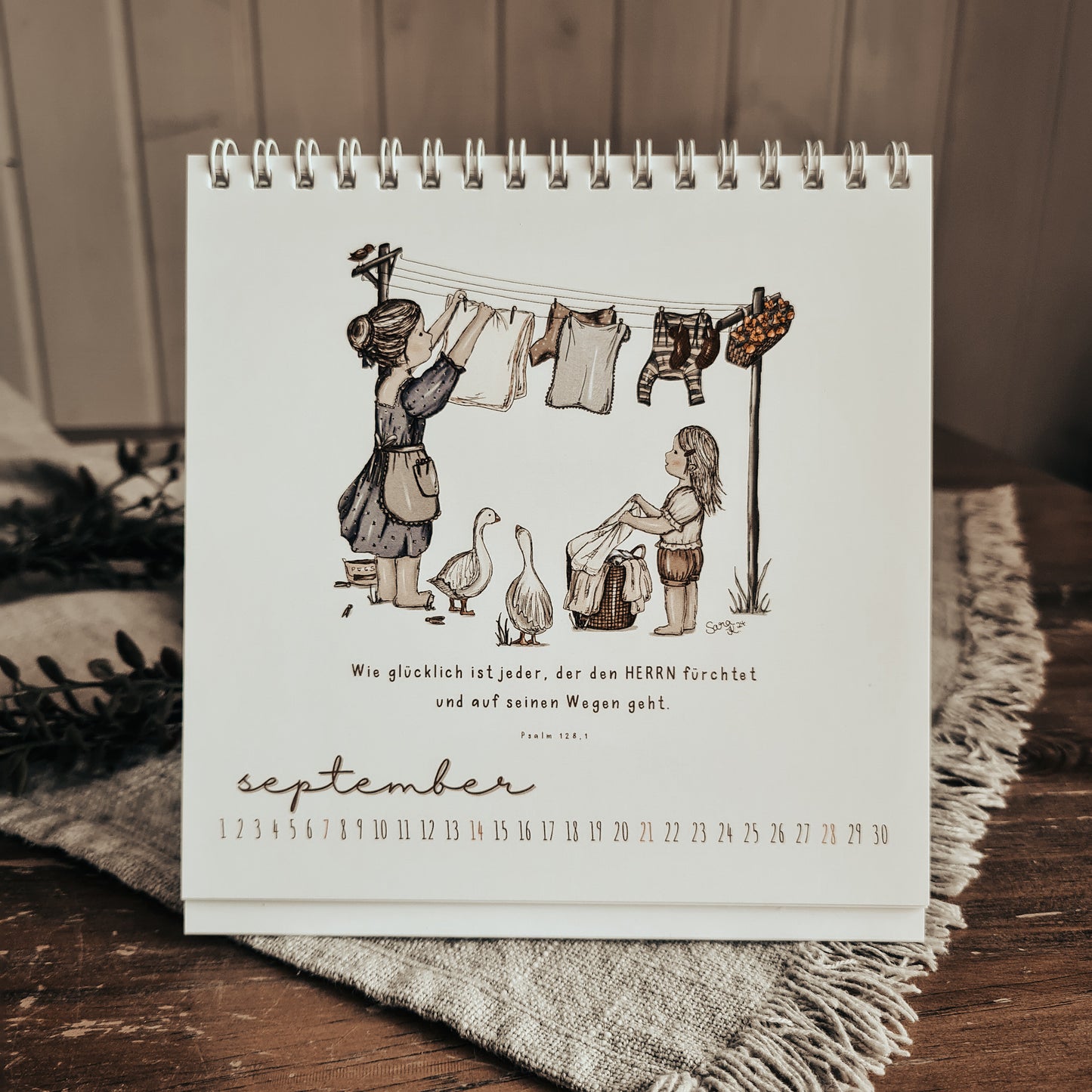 Der Postkartenkalender 2025