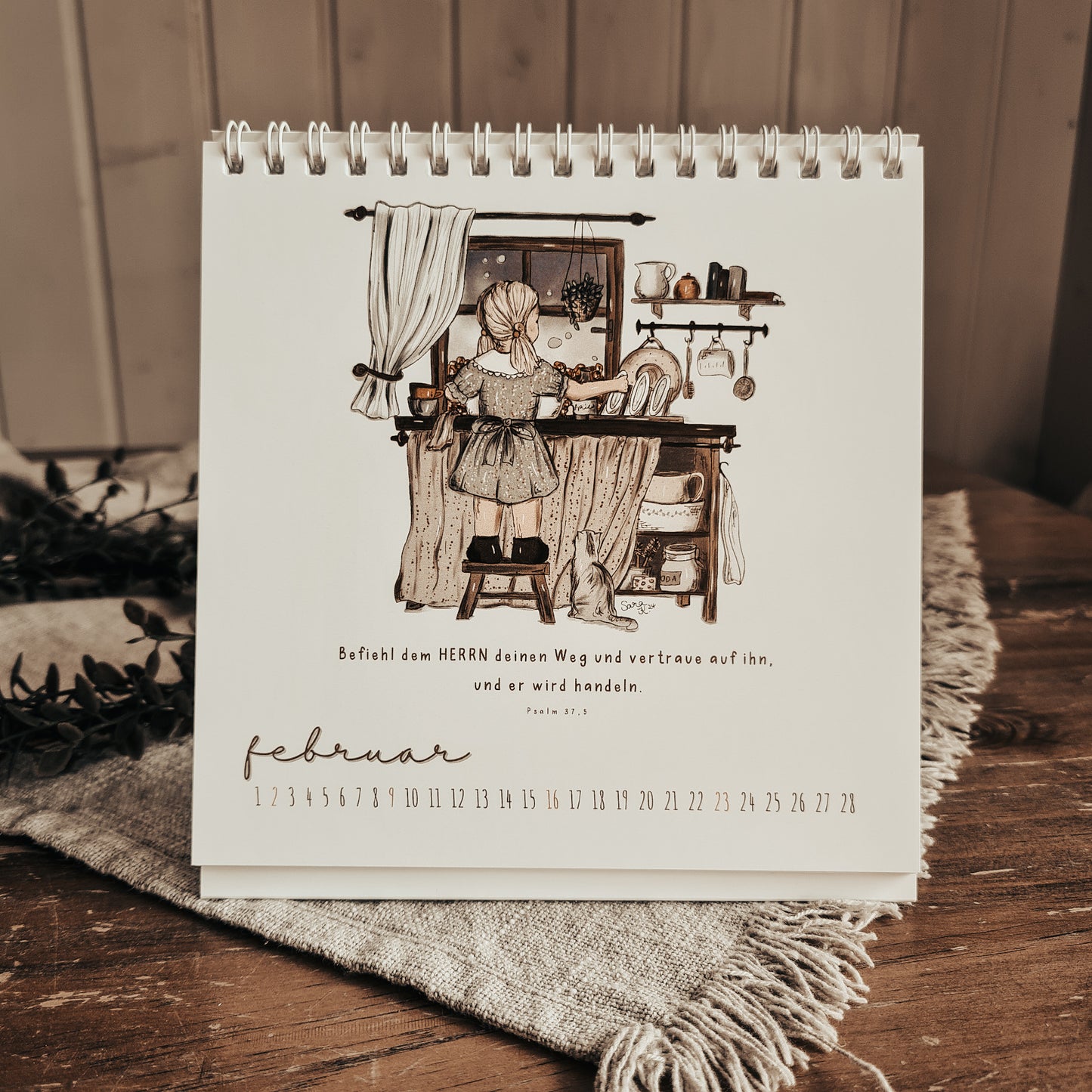 Der Postkartenkalender 2025