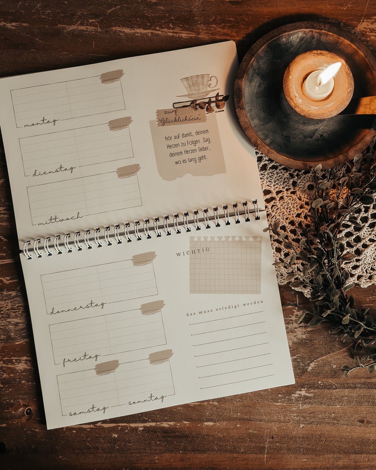 Buchplaner "Liebenswerter Alltag"