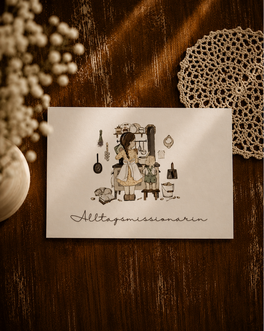 Postkarte “Alltagsmissionarin”