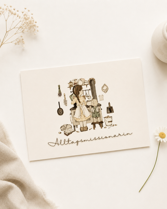 Postkarte “Alltagsmissionarin”