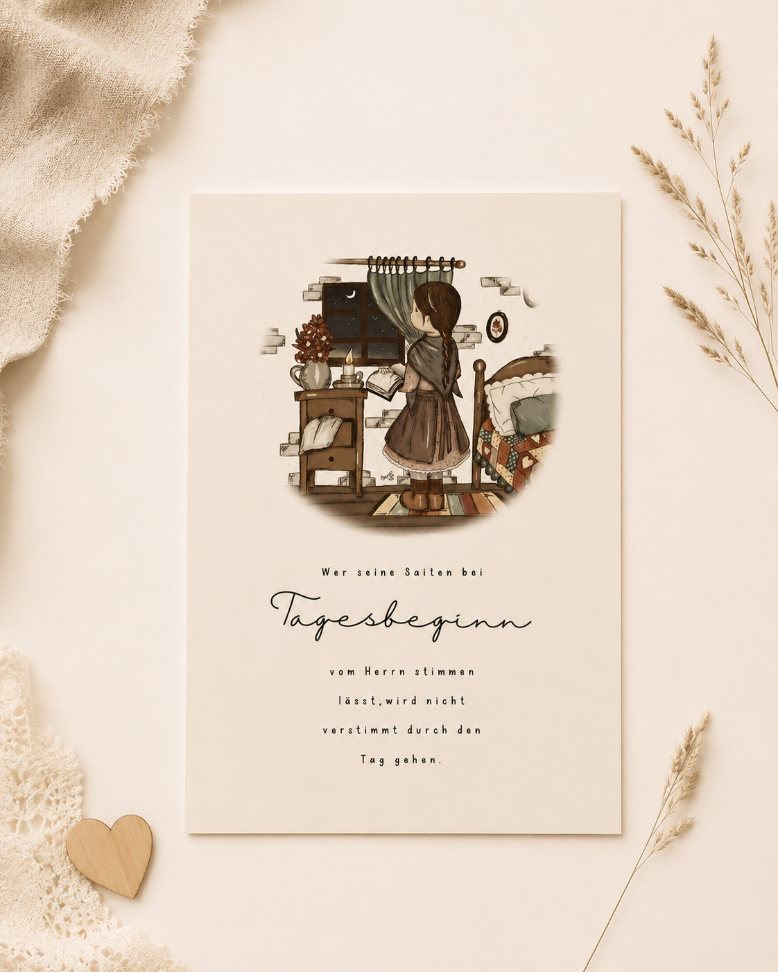 Poster “Tagesbeginn”