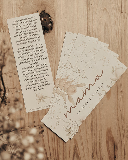 Lesezeichen-Set "Mama"