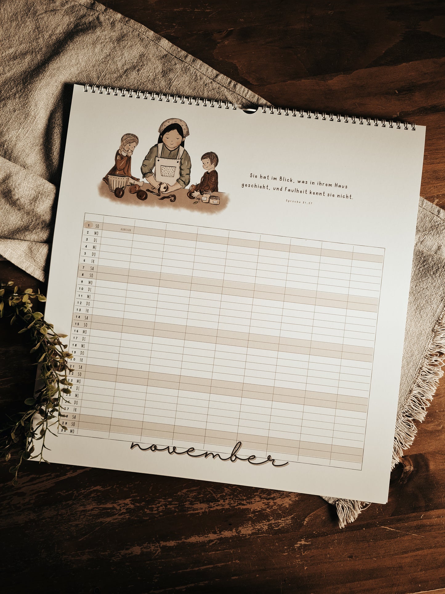 Der große Familienplaner 2026