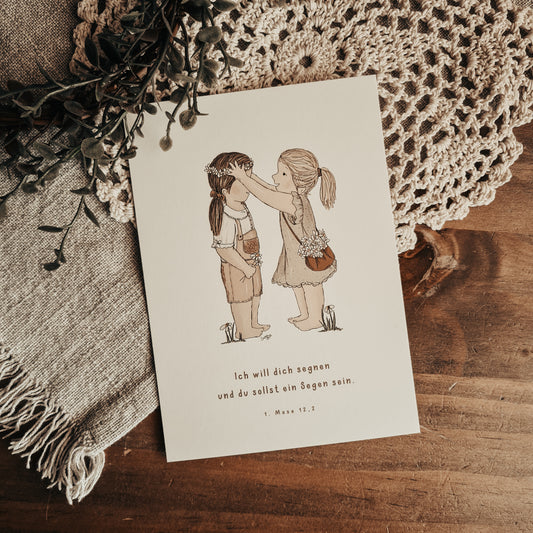 Postkarte “Segen sein”