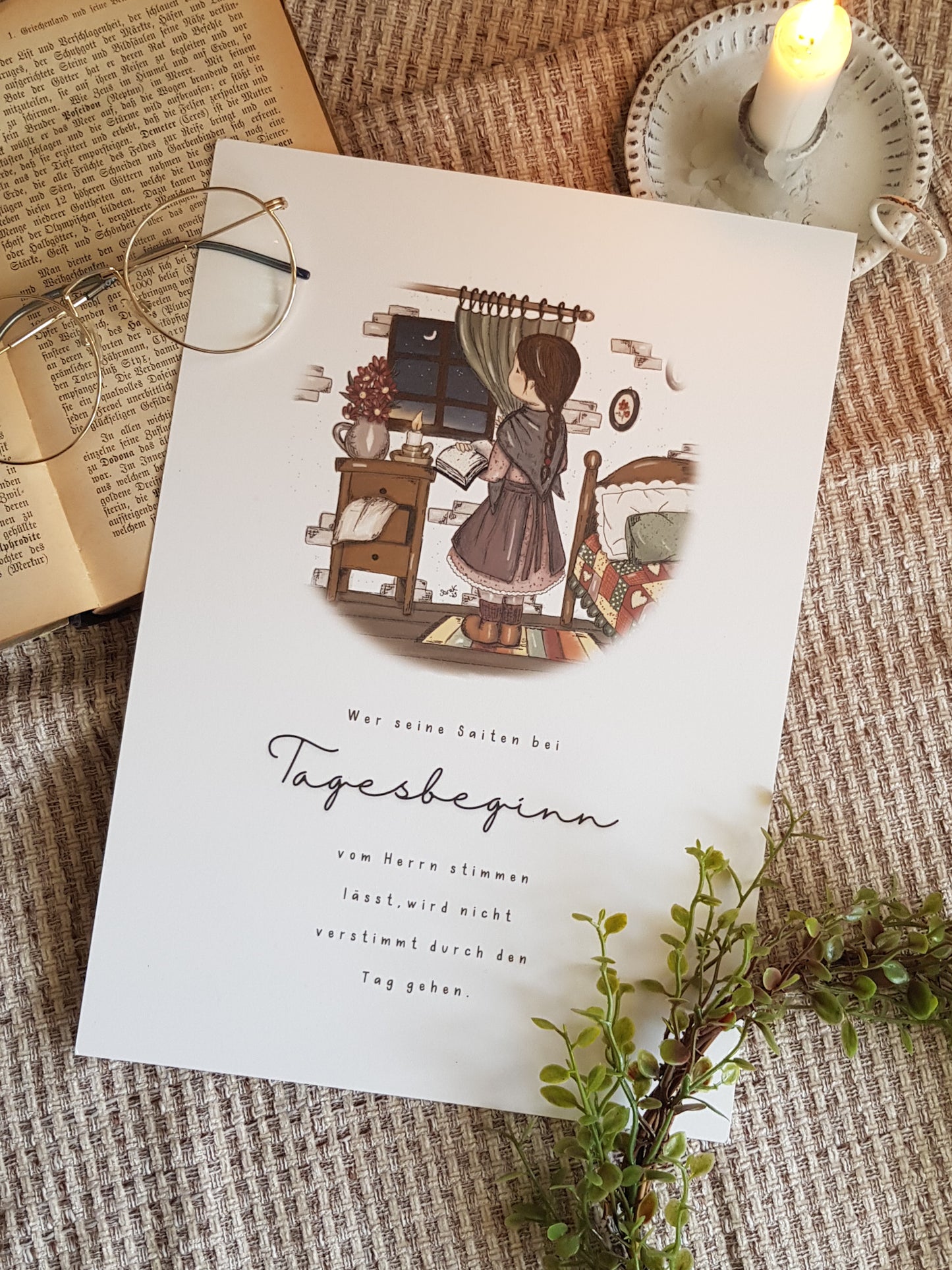 Poster “Tagesbeginn”