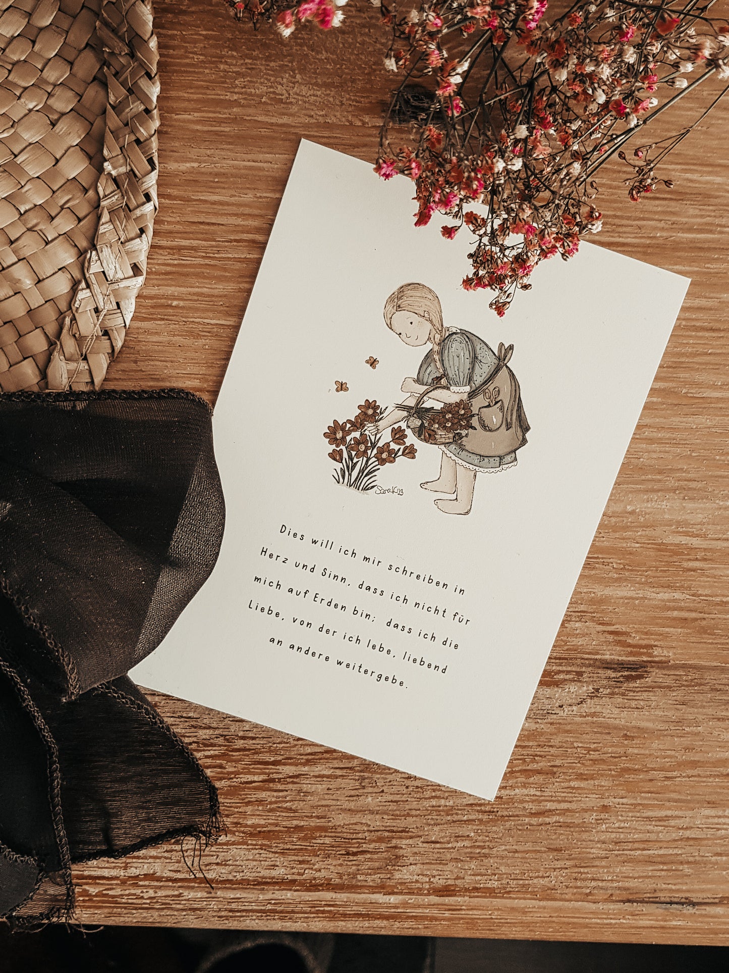 Postkarte “Liebe verschenken”